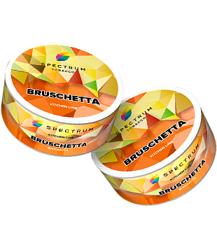 Табак Spectrum Kitchen Line, 25гр "Bruschetta / Итальянская брускетта"